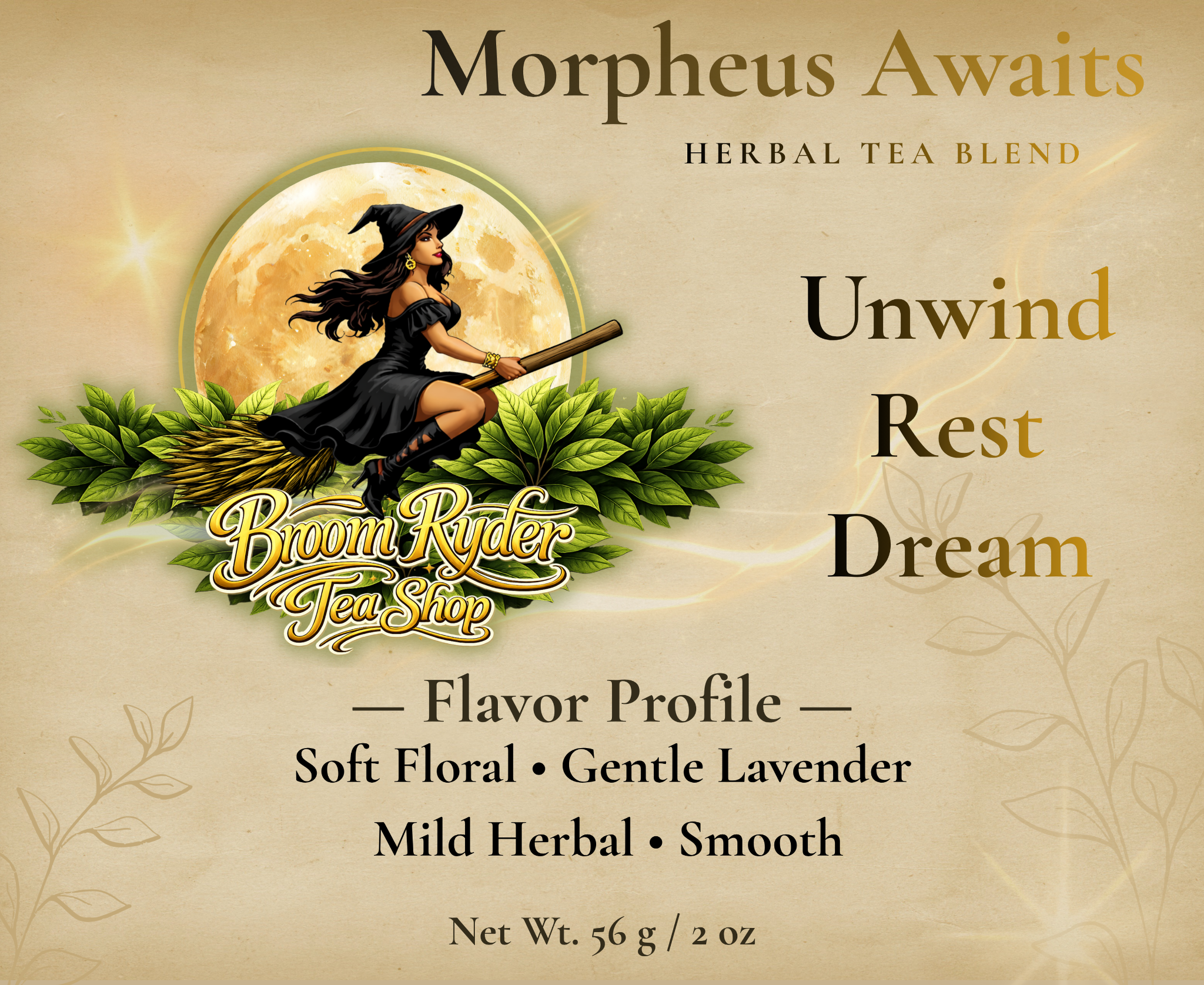 Morpheus Awaits front label